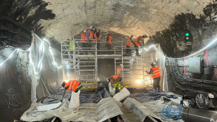 Curage Voutes Metro